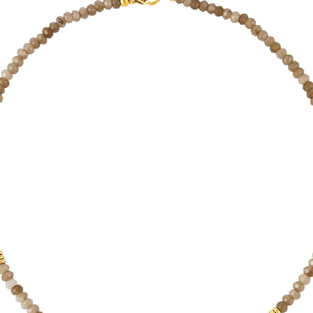 Stainless steel necklace with beads Picture4