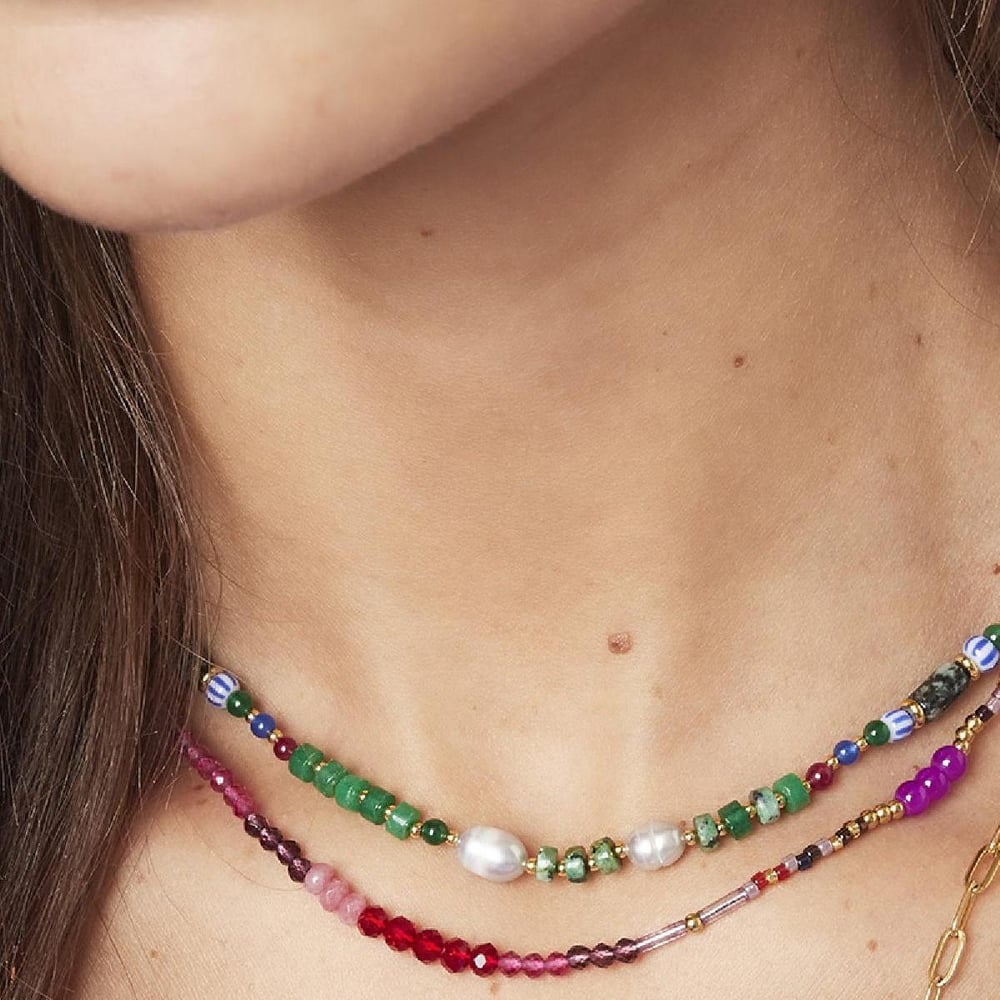 Necklace beads party Picture4