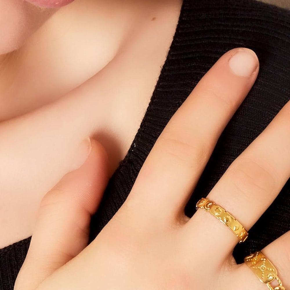 Adjustable stainless steel ring Picture4