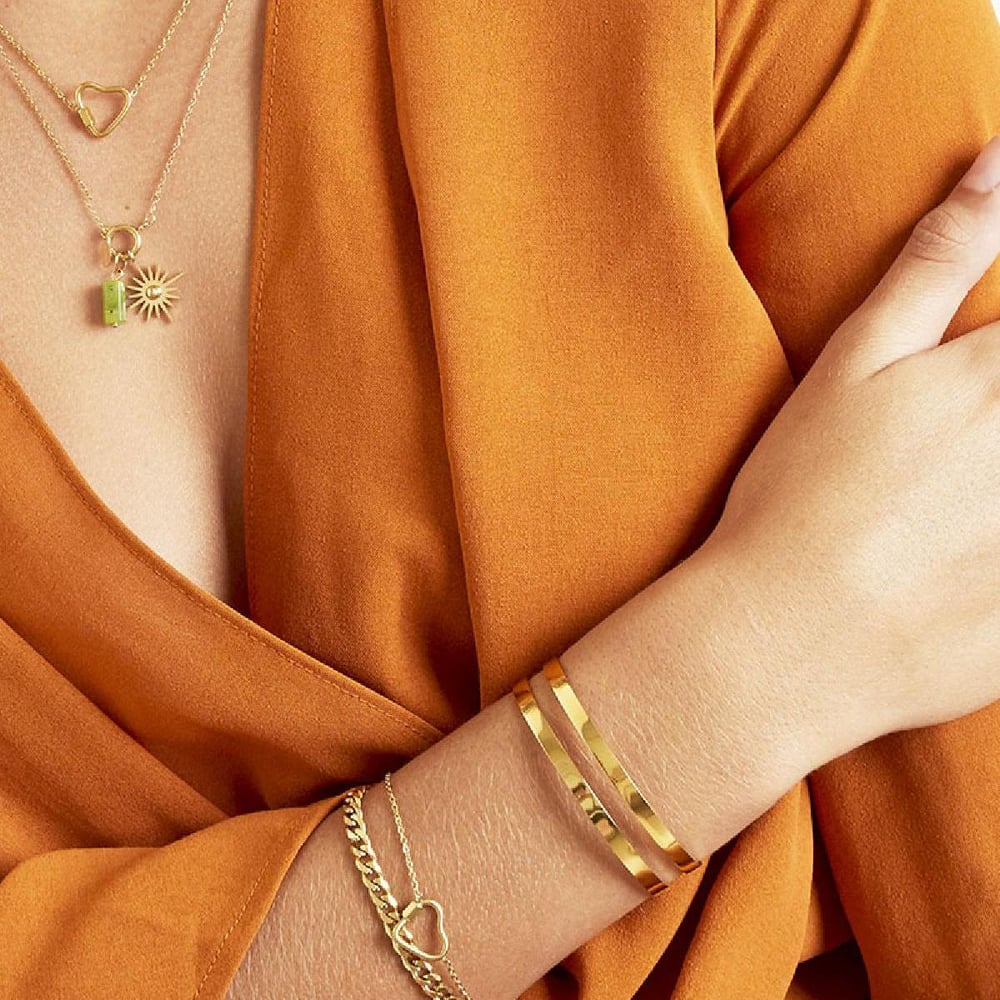 Bracelet Chained Heart Picture3