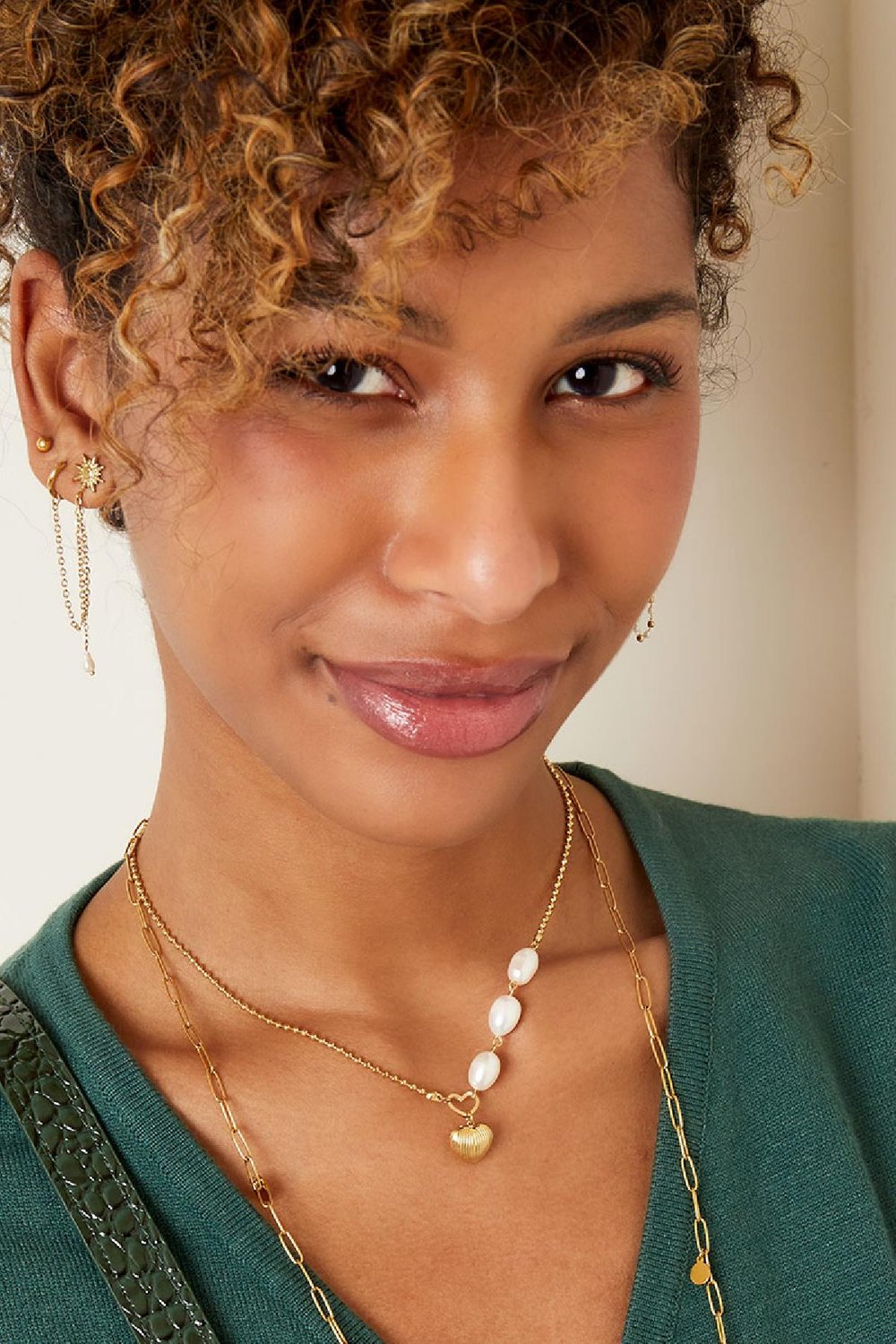 Halskette aus Edelstahl  Bild2