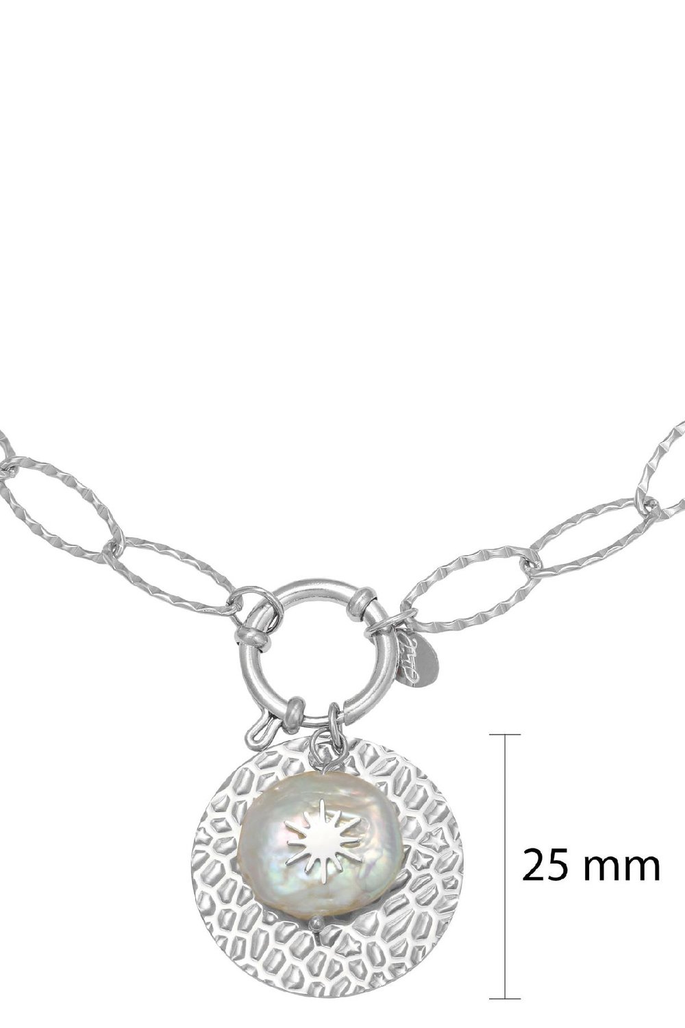 Collar Sea Treasure Plata Acero inoxidable h5Imagen2