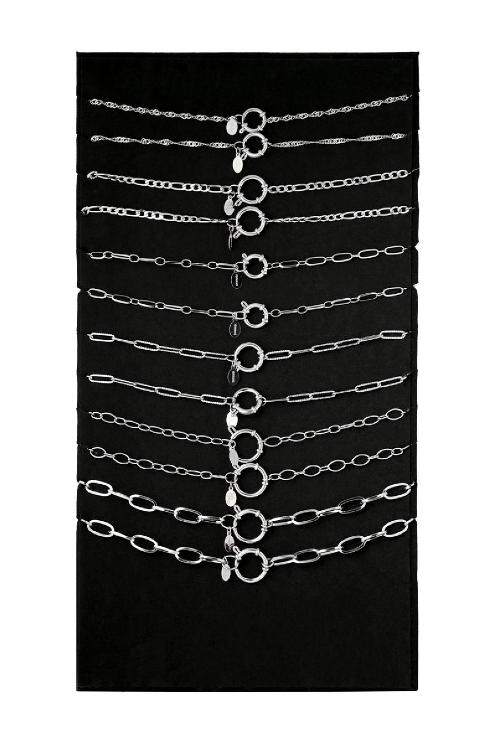 Display Set Chains & Charms Zilver Stainless Steel h5Afbeelding3