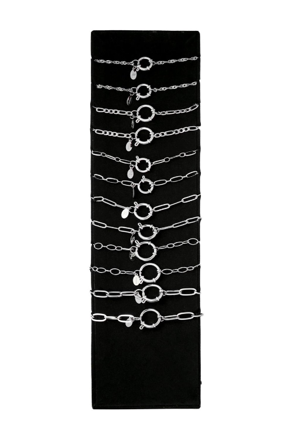 Display Set Chains & Charms Zilver Stainless Steel h5Afbeelding4