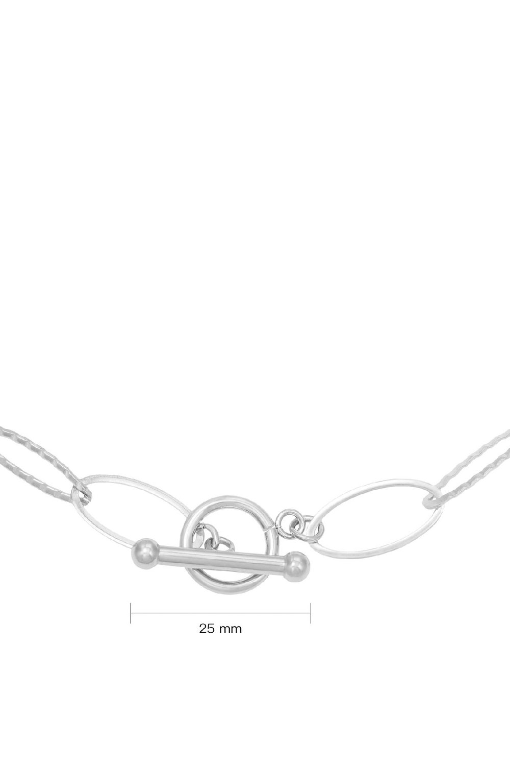 Halskette Airy Links Silber Edelstahl h5Bild2