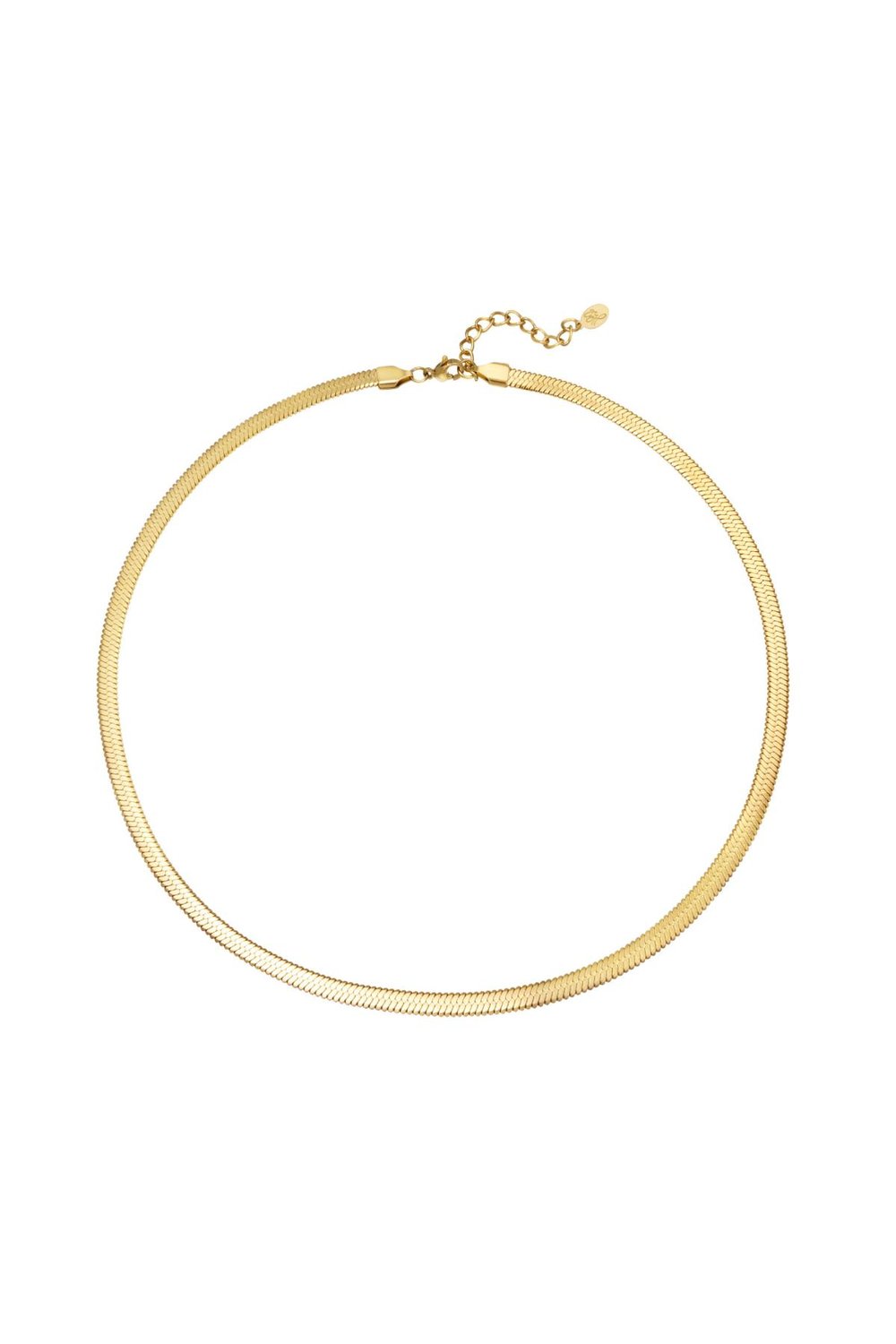 Necklace Retreat Silver Color Stainless Steel