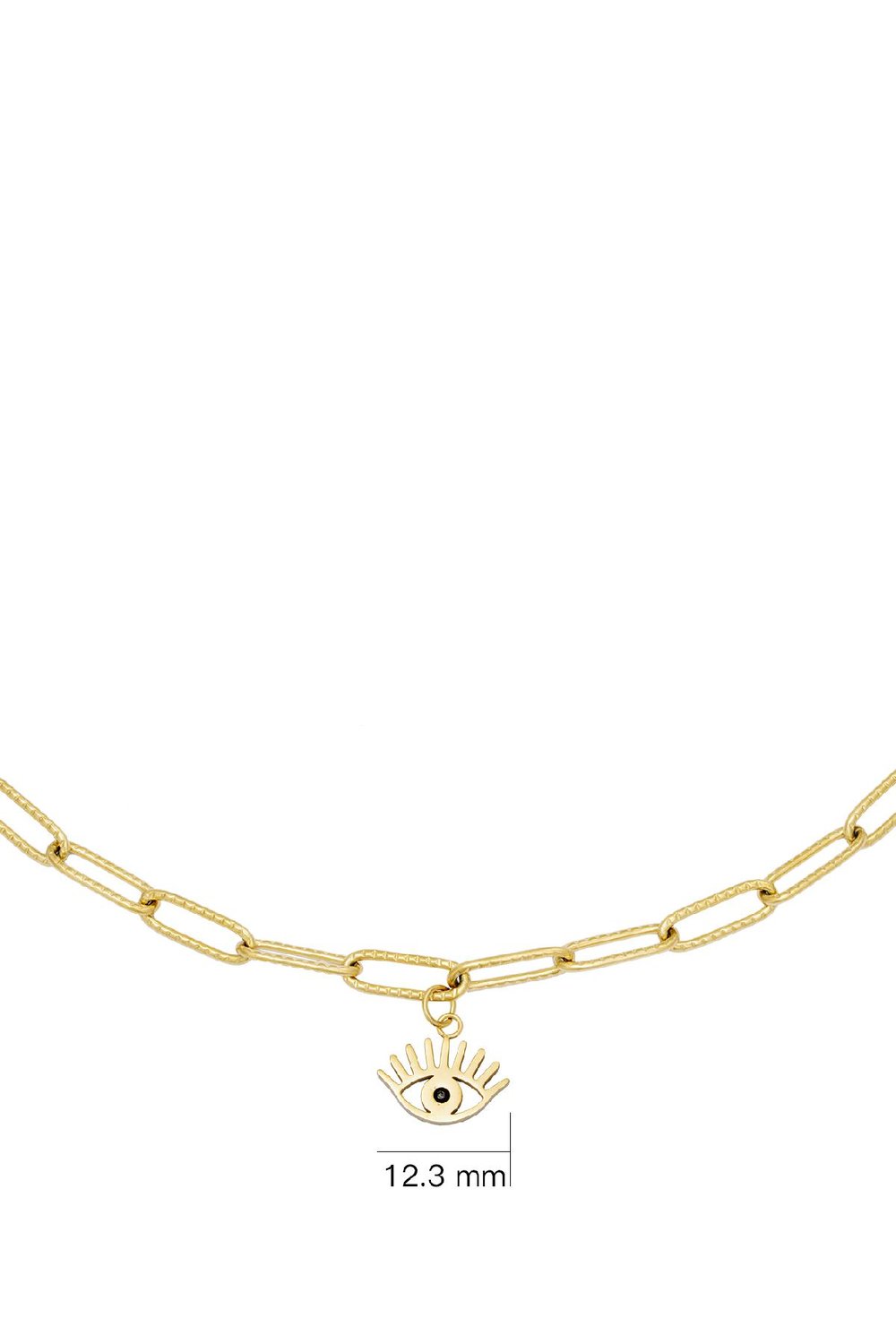 Halskette Surprise! Goldfarbe Edelstahl h5Bild3