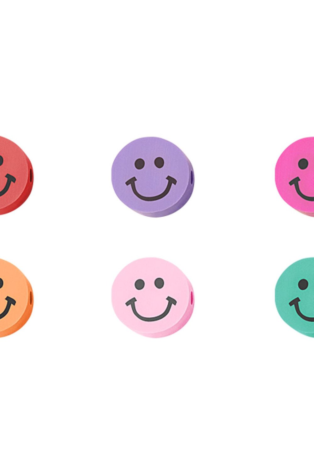 Polymer beads smiley orange polymer clay h5Picture2