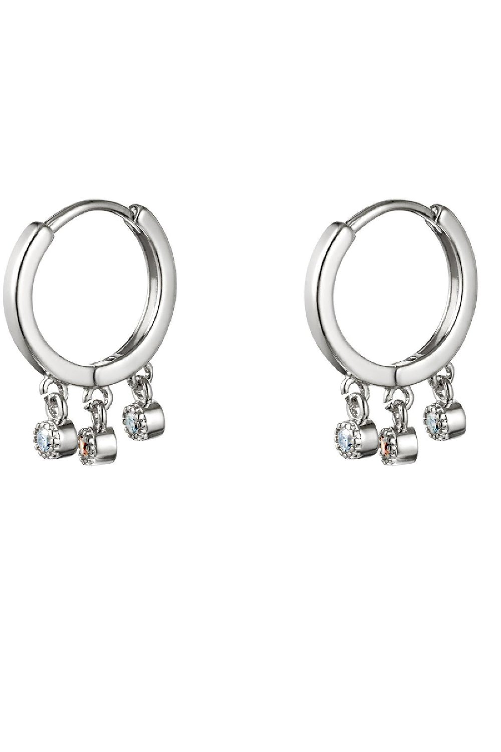 Oorbellen Radiant Zilver Koper h5Afbeelding2