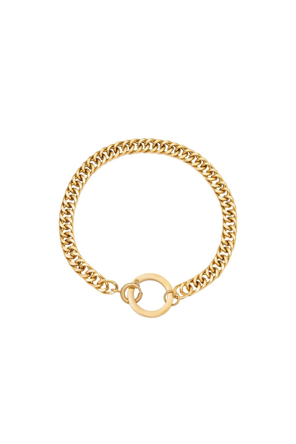 Pulsera Connect Color dorado Acero inoxidable 