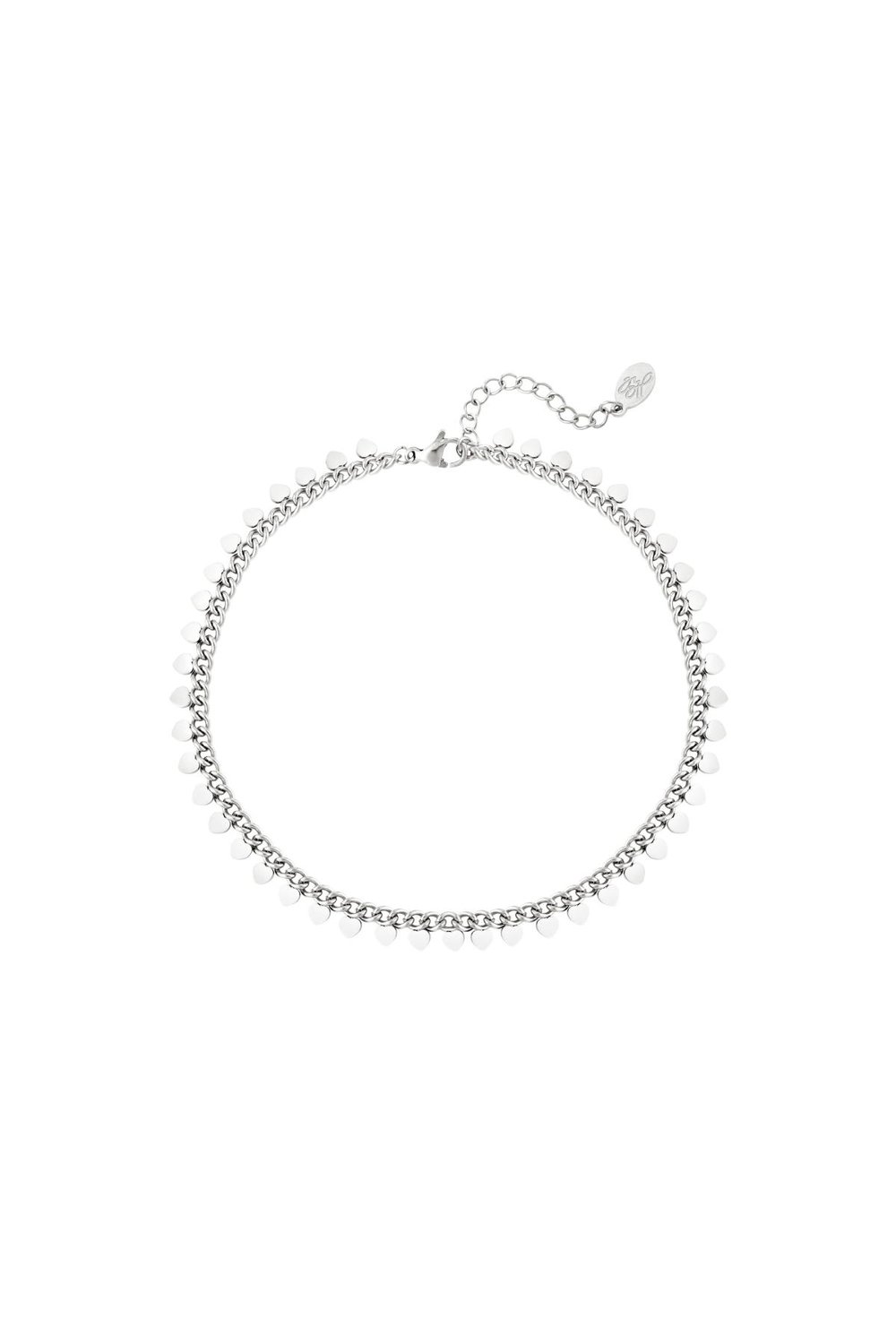 stainless steel bracelet hearts  