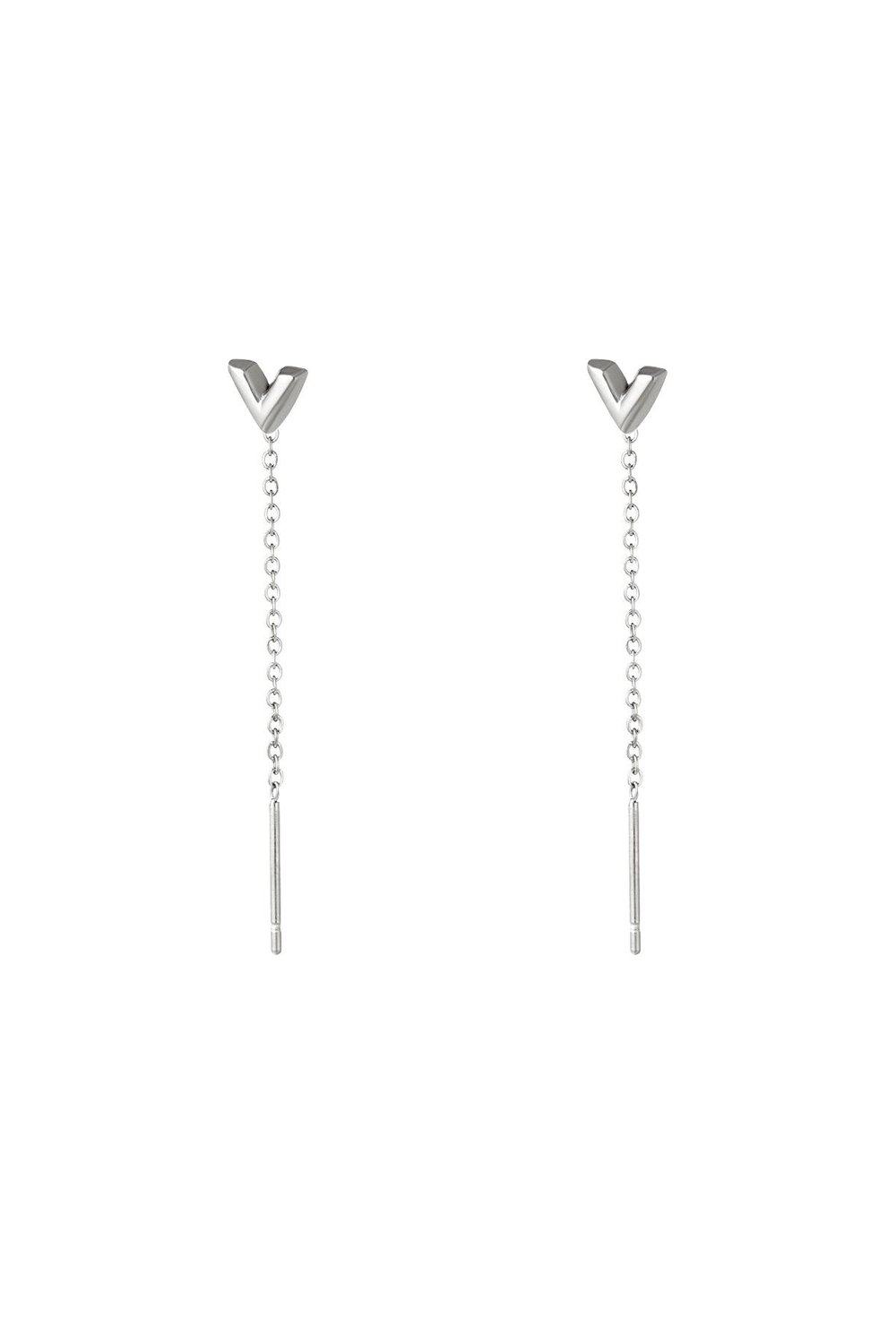 Collana Orecchini Freccia in Acciaio Inossidabile Gold Stainless Steel 