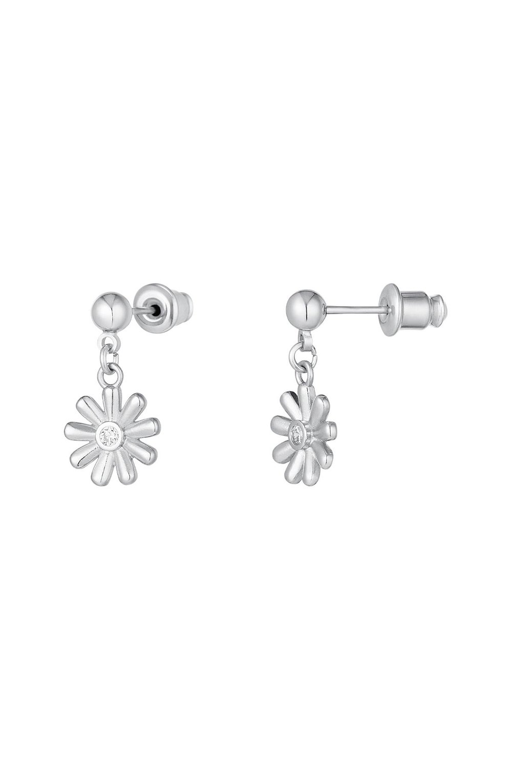 Earrings daisy - Sparkle collection Gold Color Copper