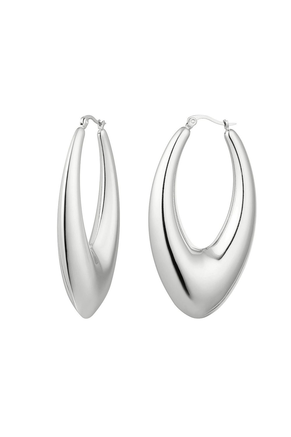 earrings stainless steel chic large  