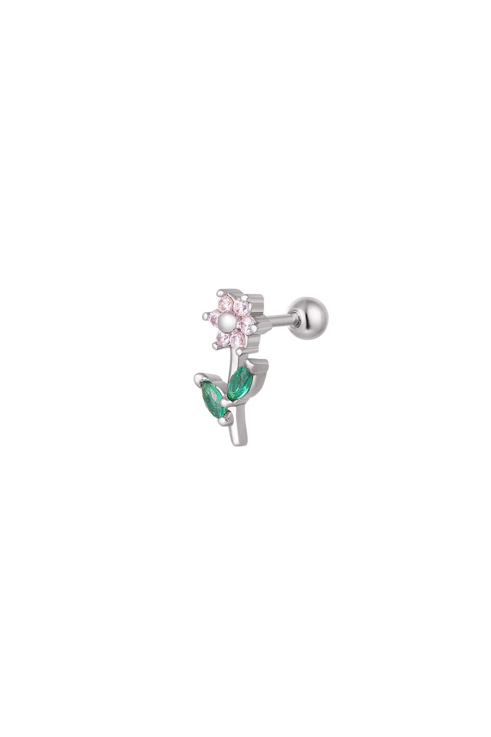Piercing flower - Sparkle collection Multi Copper