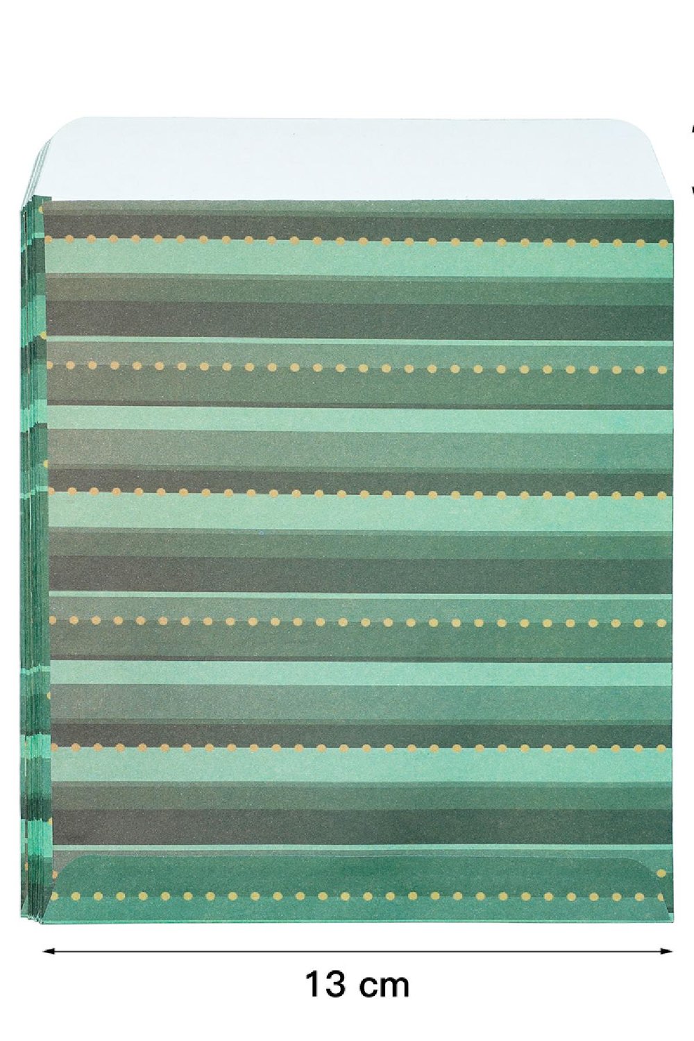 Gift Bag Merry Christmas Green Grün Papier Bild3