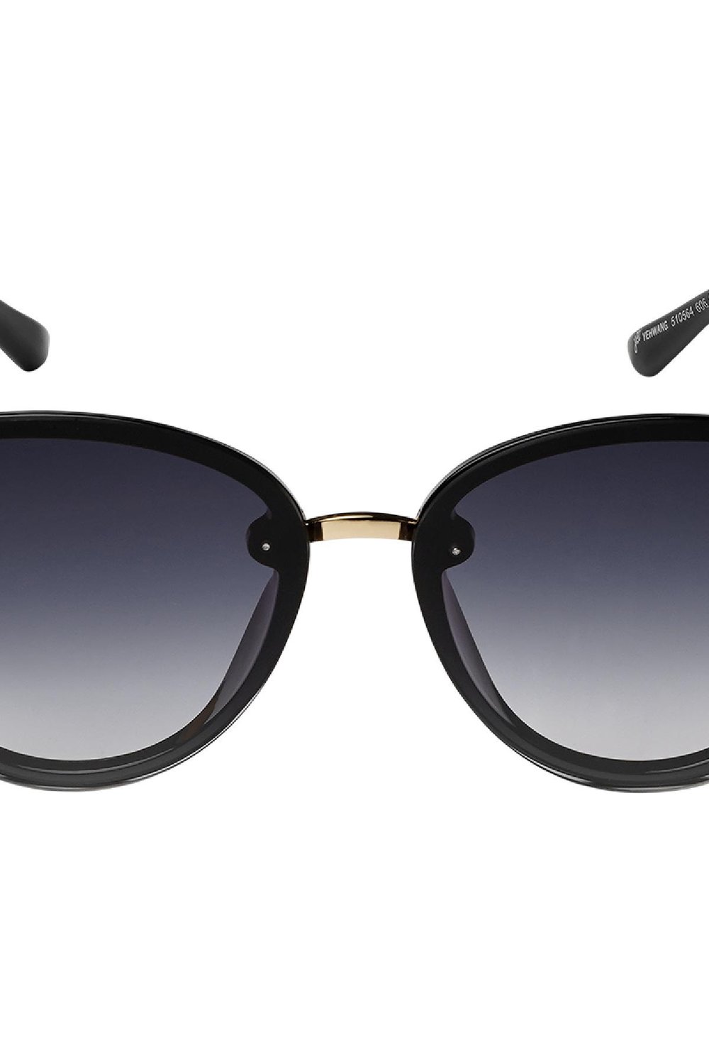 Sonnenbrille Eleganz Schwarz Kunststoff One size h5Bild4