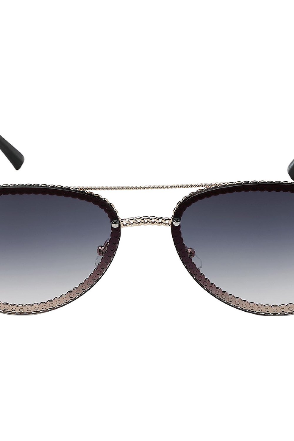 Des lunettes de soleil Argenté Plastique One size h5Image5