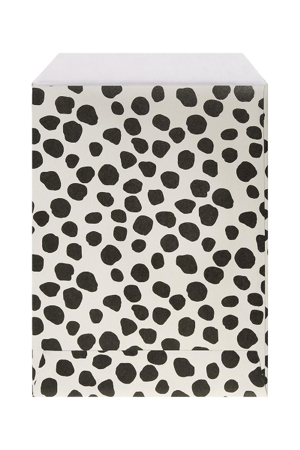Papieren tas met luipaardprint klein Zwart & Beige h5Afbeelding2