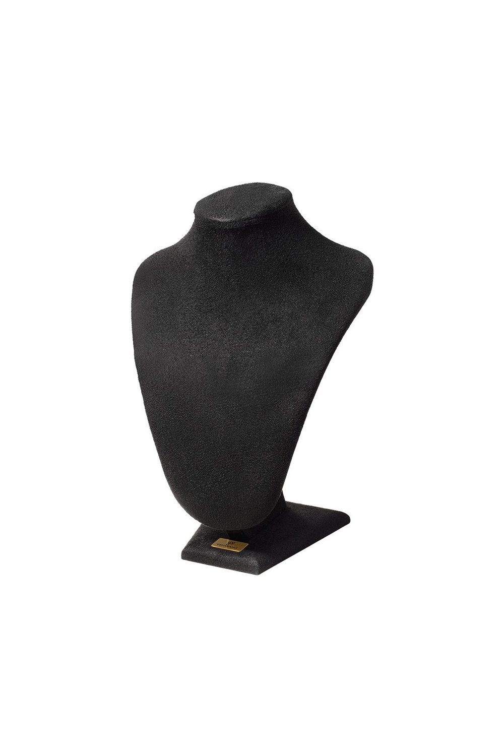 Necklace display bust Black Nylon