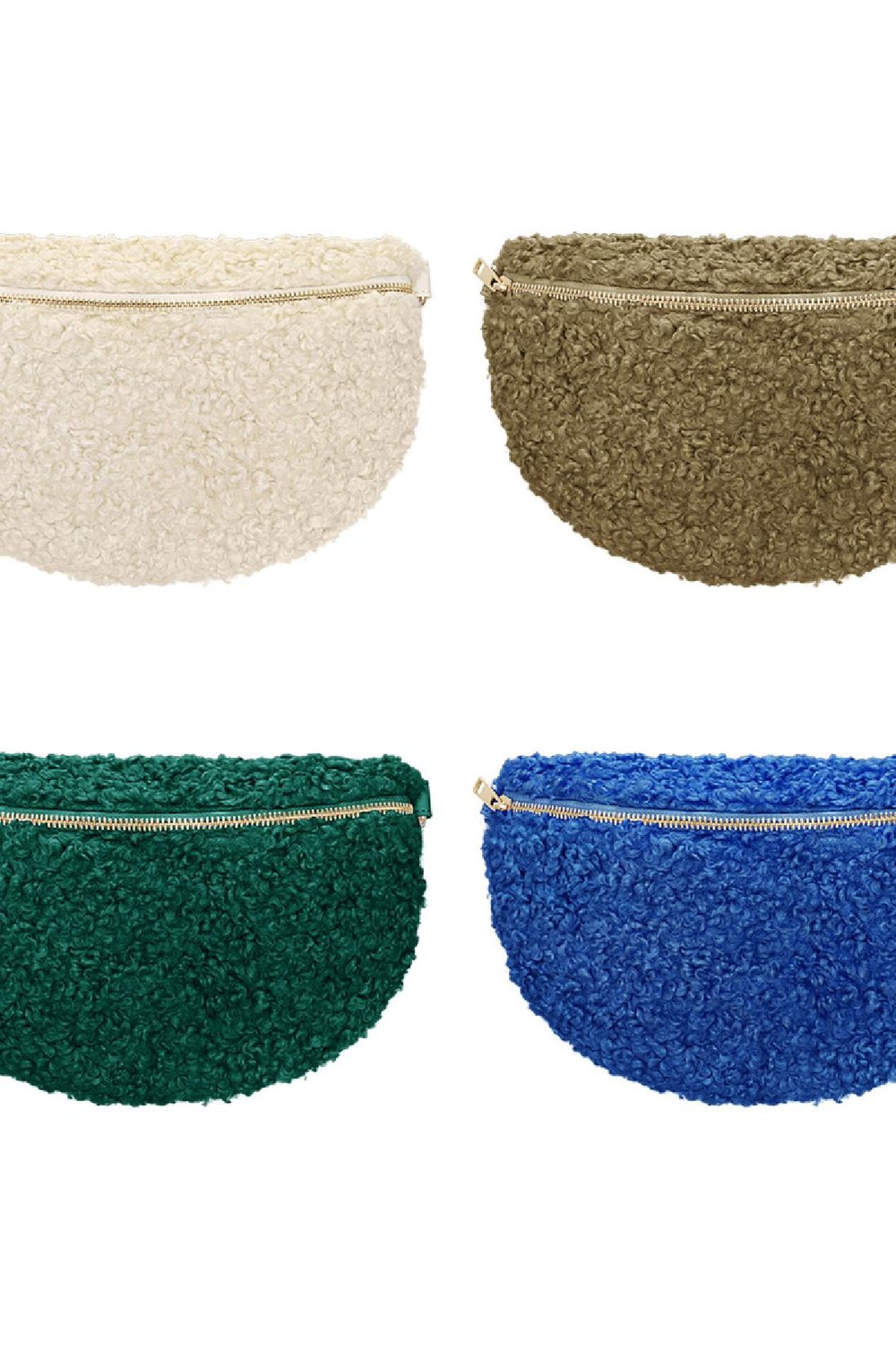 Teddy heuptas Off-white Polyester h5Afbeelding5