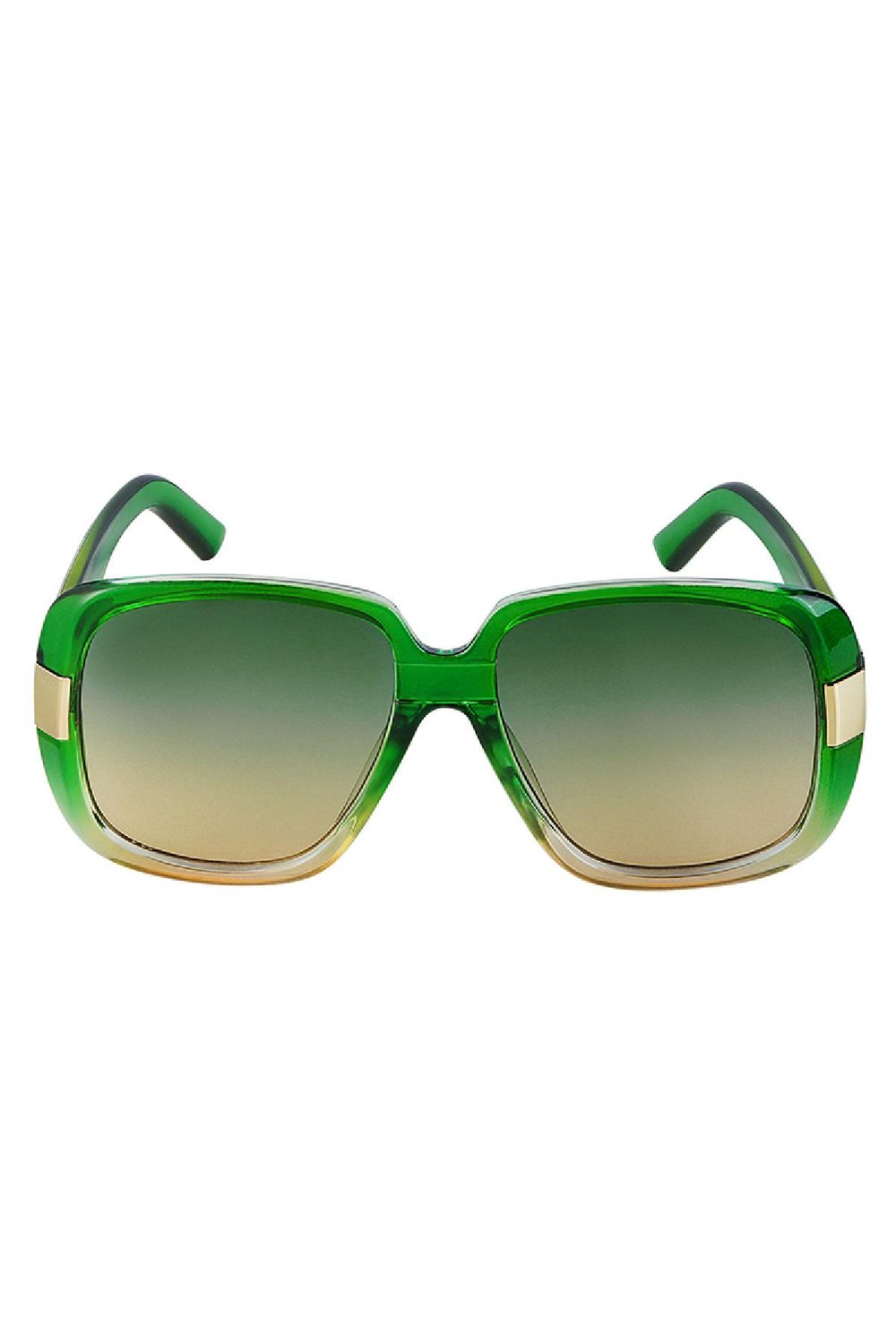Sunglasses basic with golden details Green PC One size Picture5