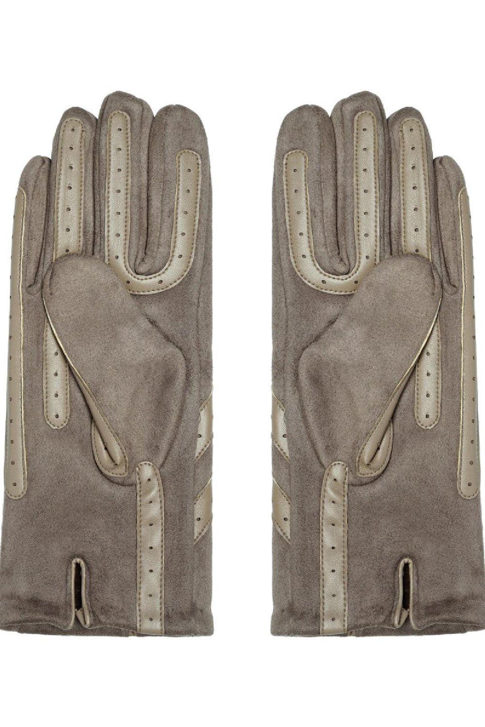 Handschuhe Runway Beige Polyester One size h5Bild2
