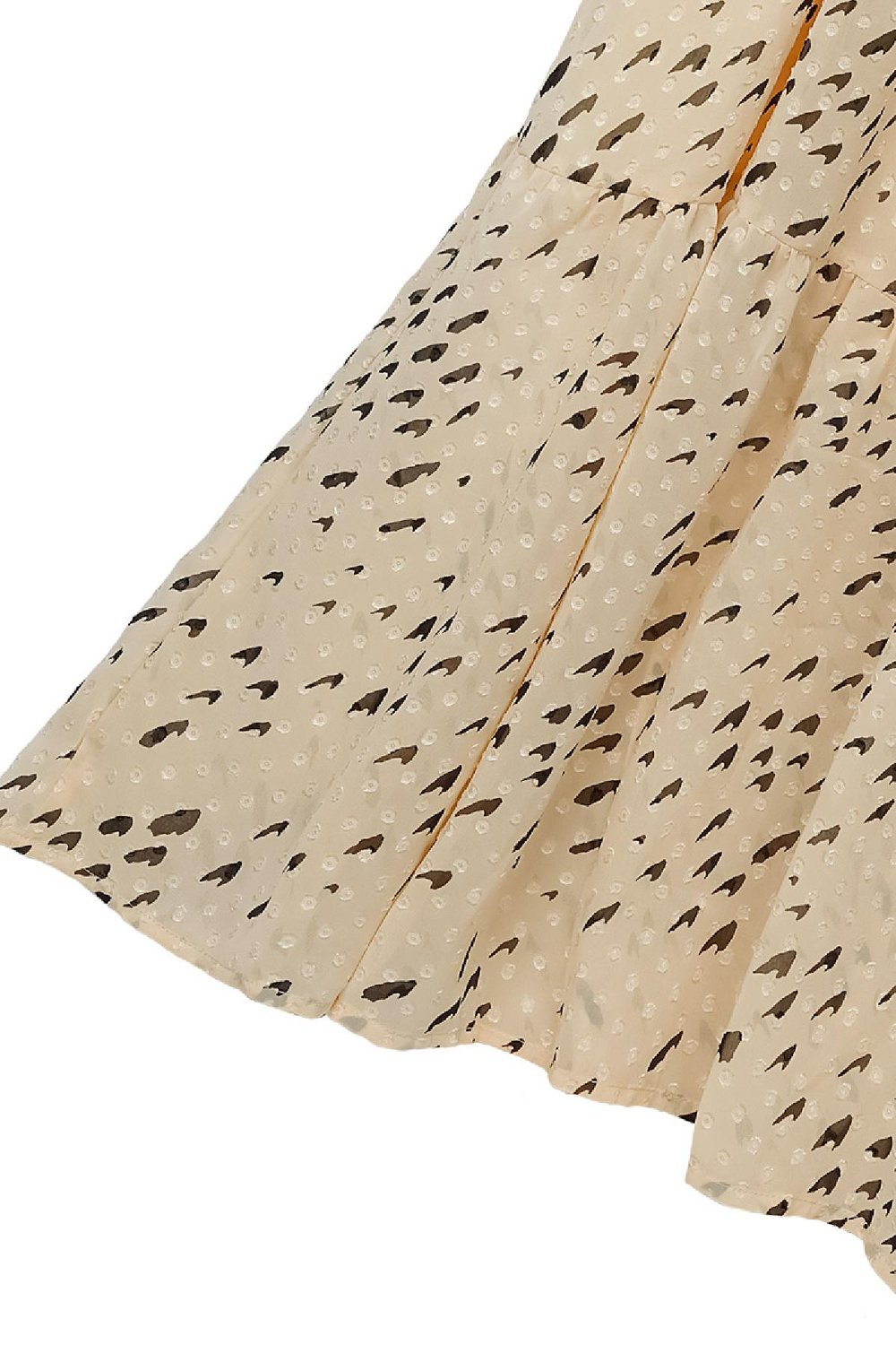 Kleid Flowy Spring Beige S h5Bild5