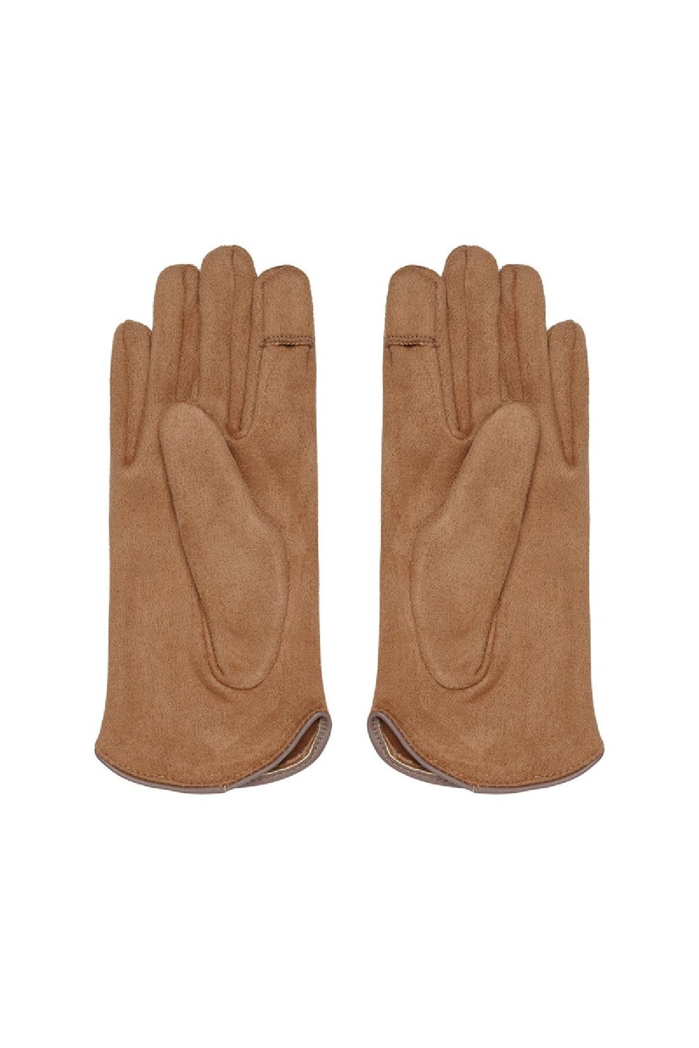Klassieke handschoenen camel Polyester One size Afbeelding6