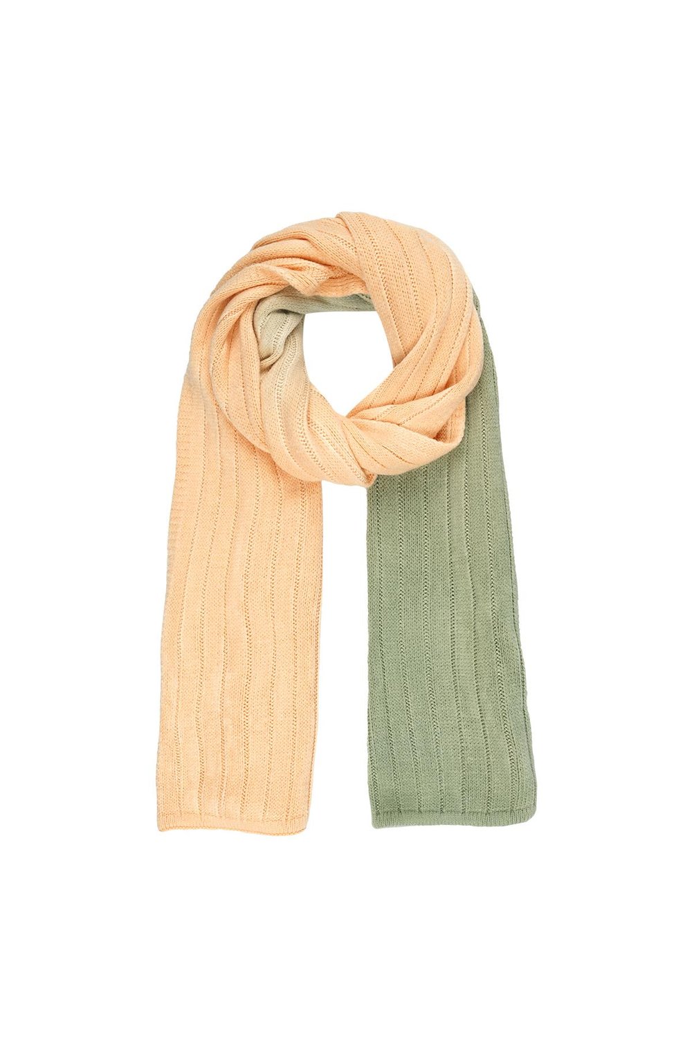 Tie dye scarf Green Acrylic
