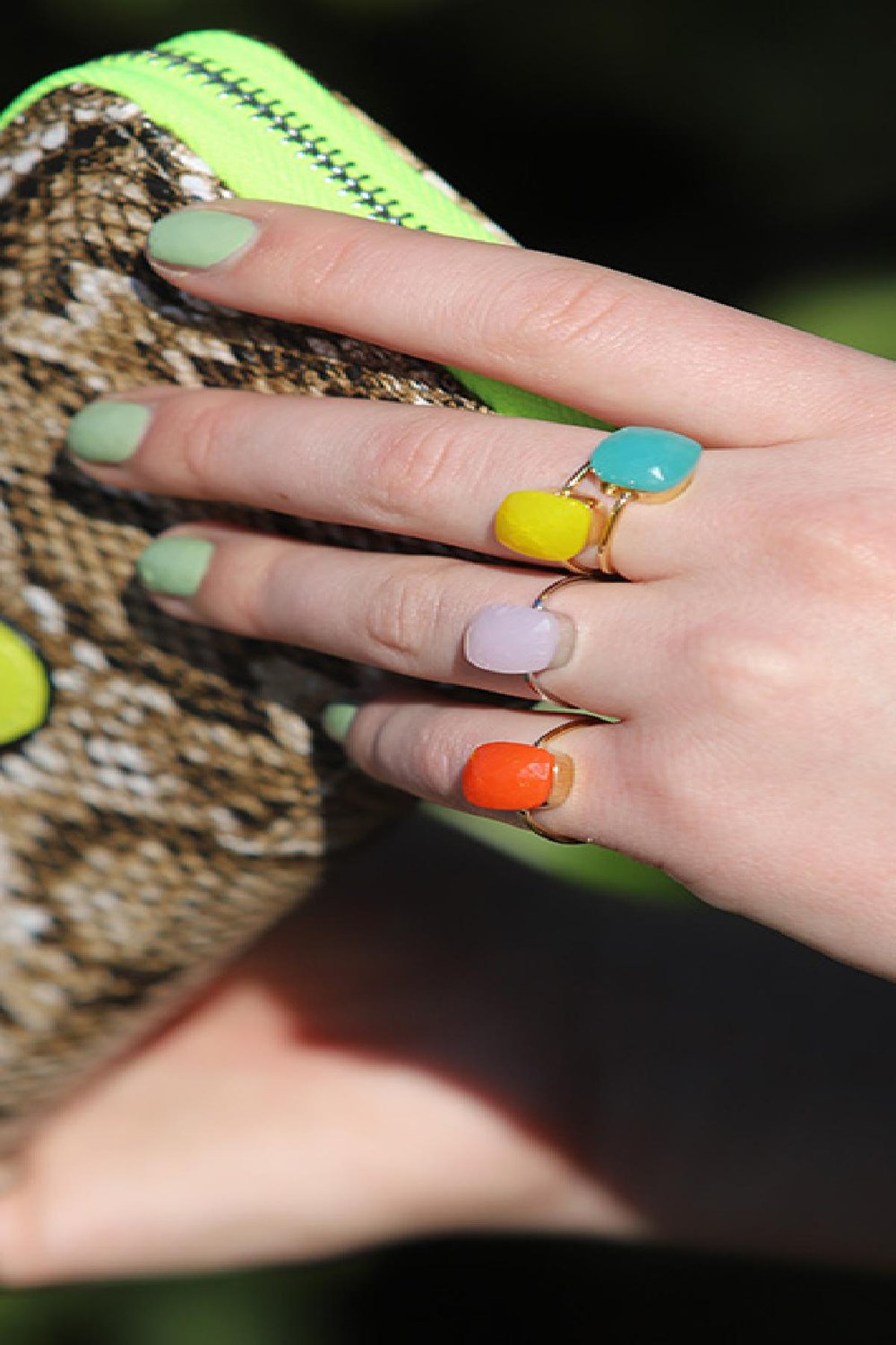 Ring Call it Magic Bright Orange Stainless Steel One size h5Picture4