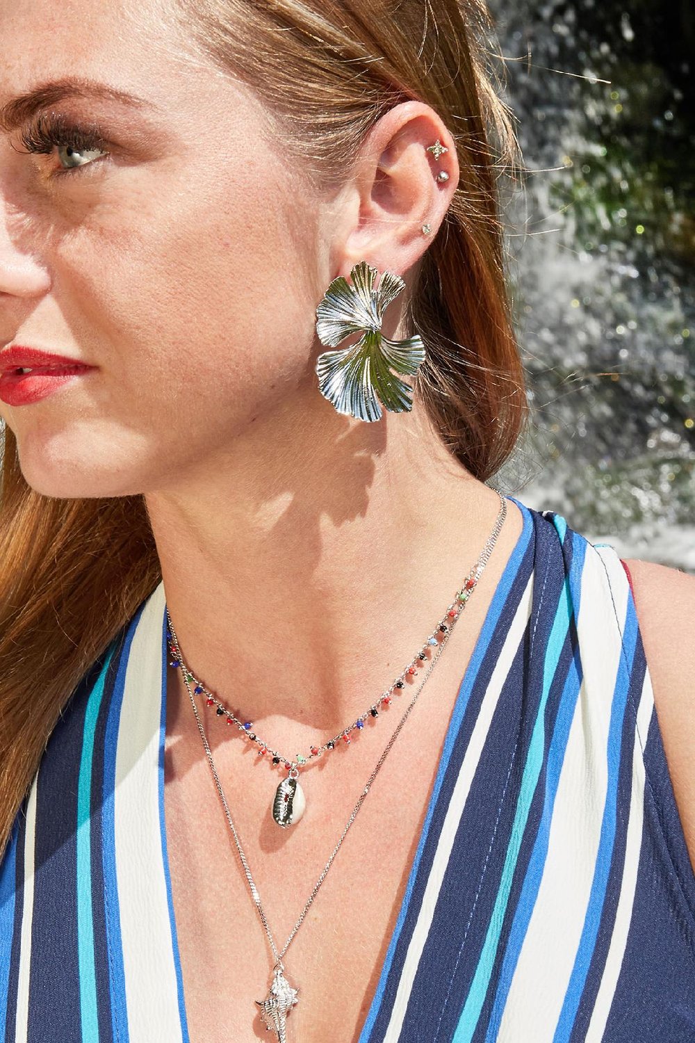 Necklace Summer Dreamer Argenté Cuivré h5Image2