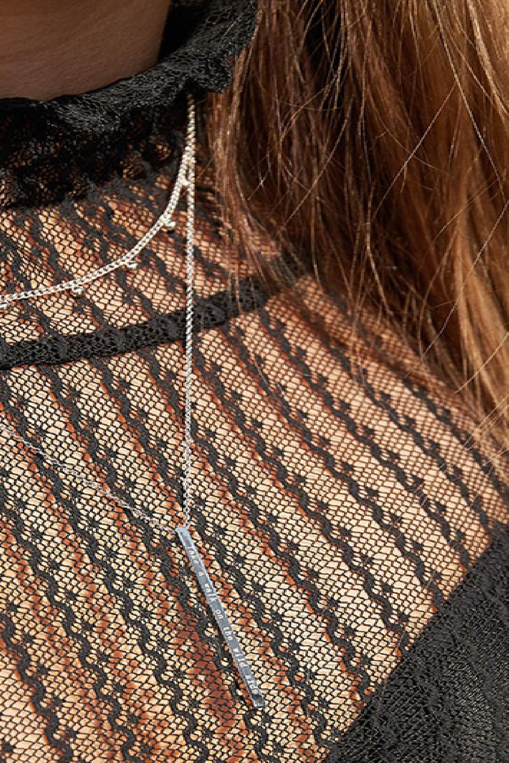 Necklace Tiny Love Silber Kupfer One size h5Bild4