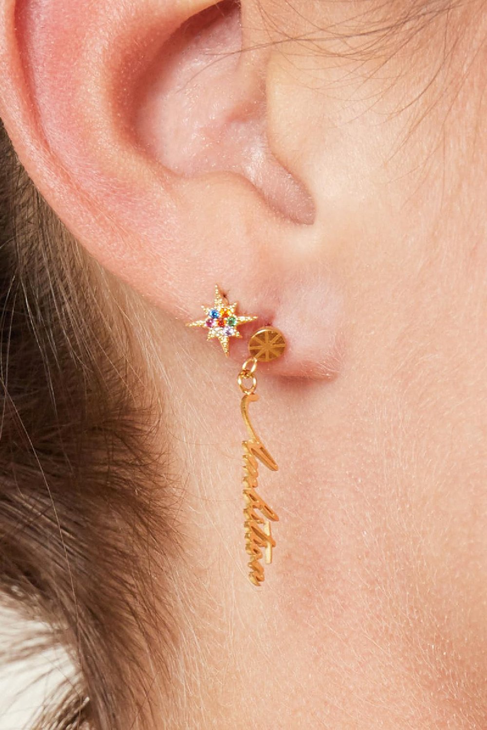 Earrings Ambition Silver Color Stainless Steel Picture2