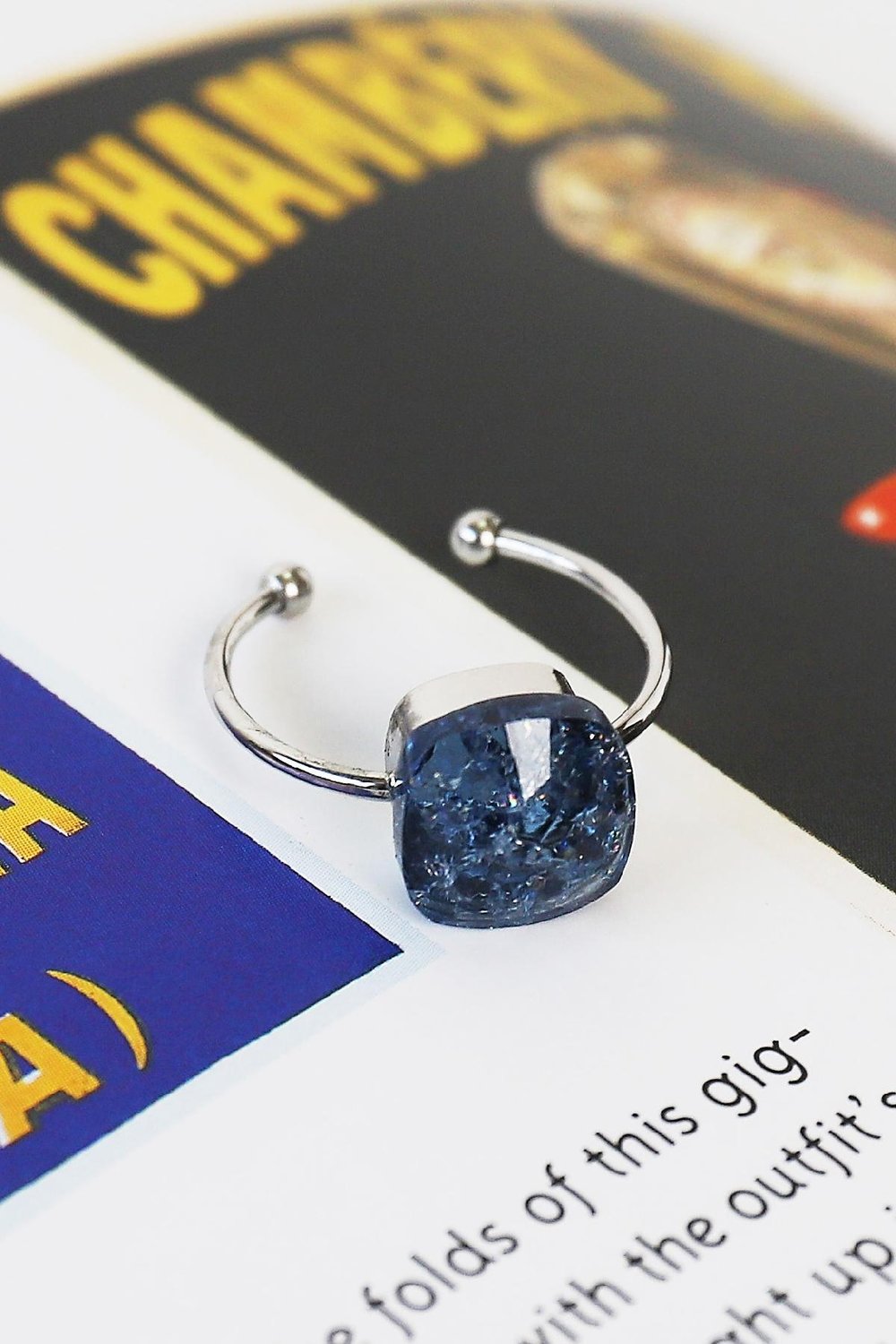 Ring Call it Magic Bright Orange Stainless Steel One size h5Picture6