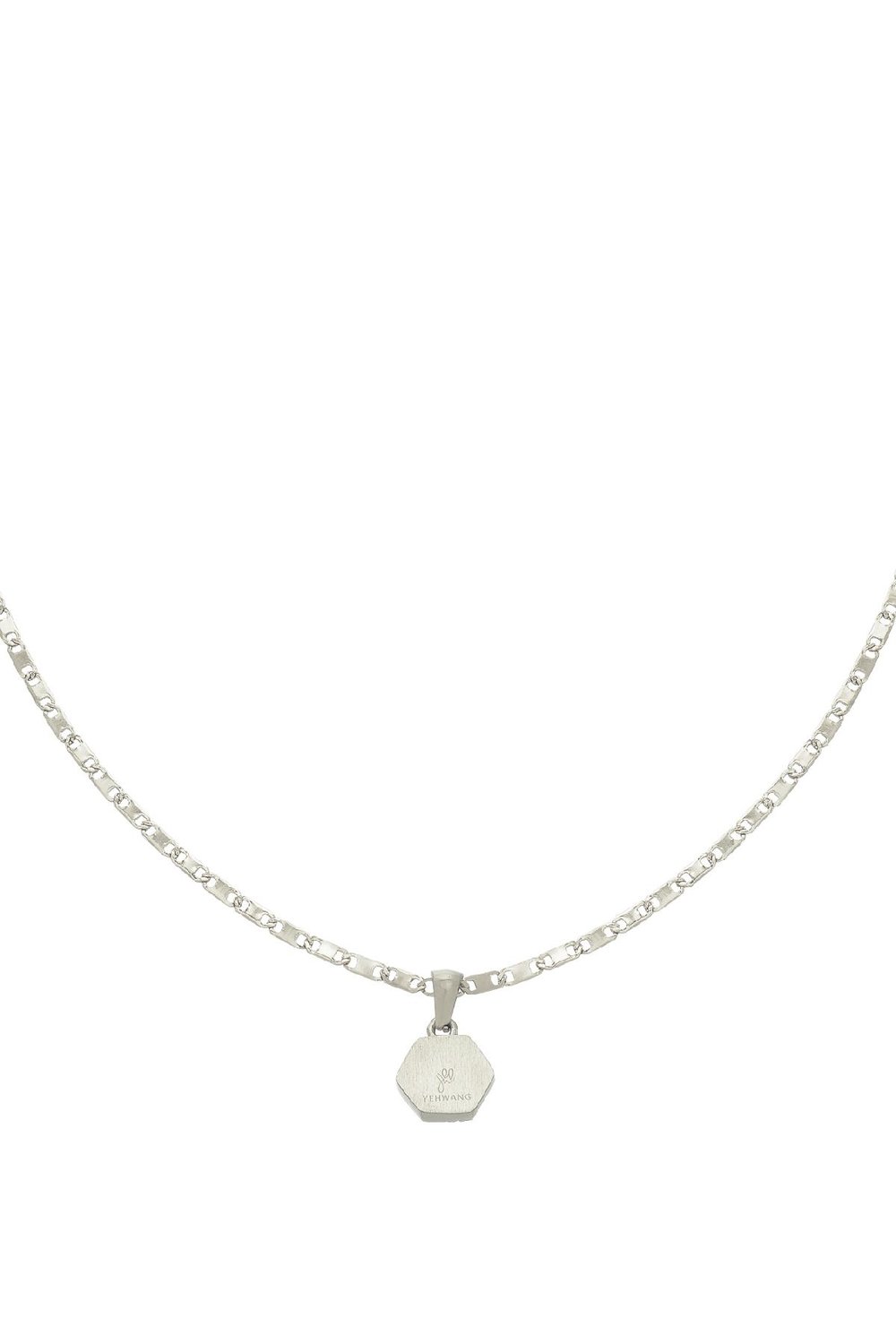 Ketting Palm Tree Quote Zilver Stainless Steel Afbeelding2