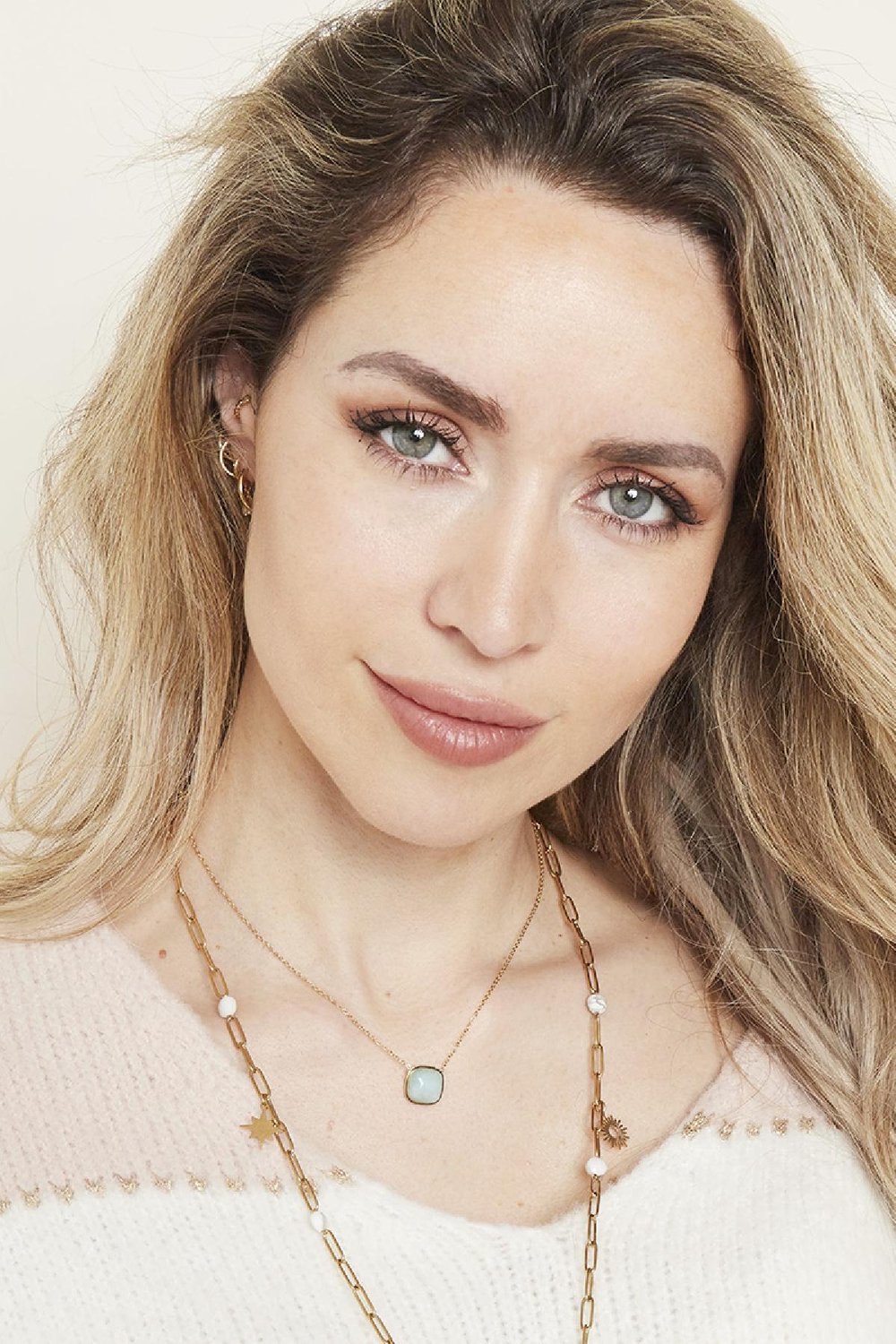 Necklace In Nature Green Stainless Steel Picture2