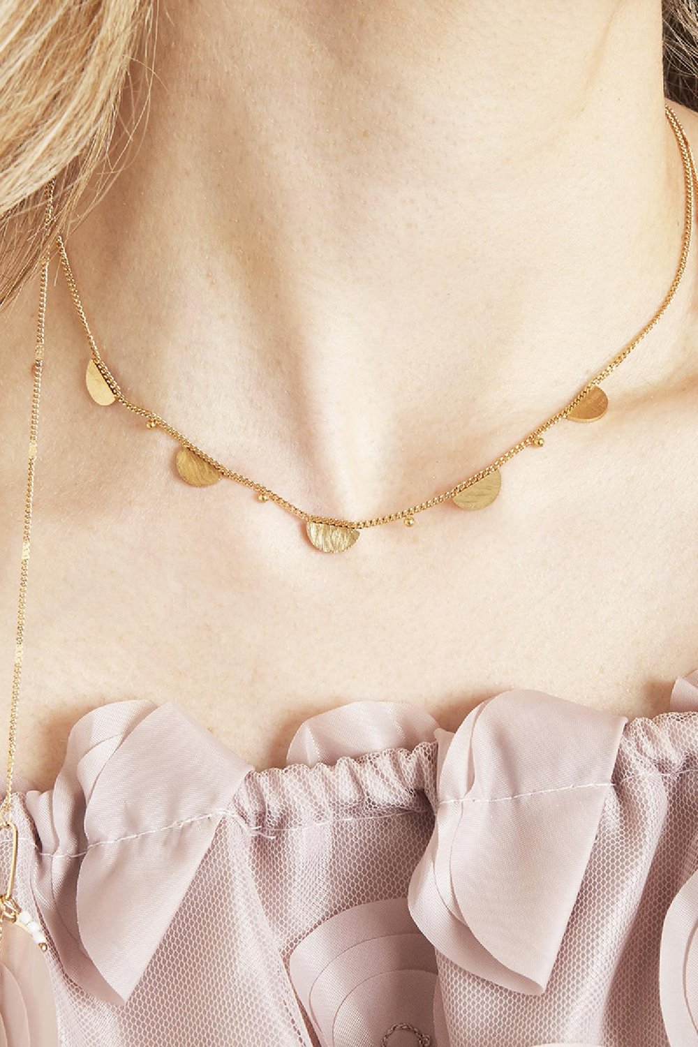 Necklace Offline Silver Color Stainless Steel Picture5