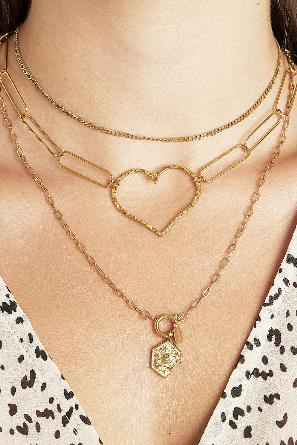 Collier Sweetheart Argenté Acier inoxydable Image2