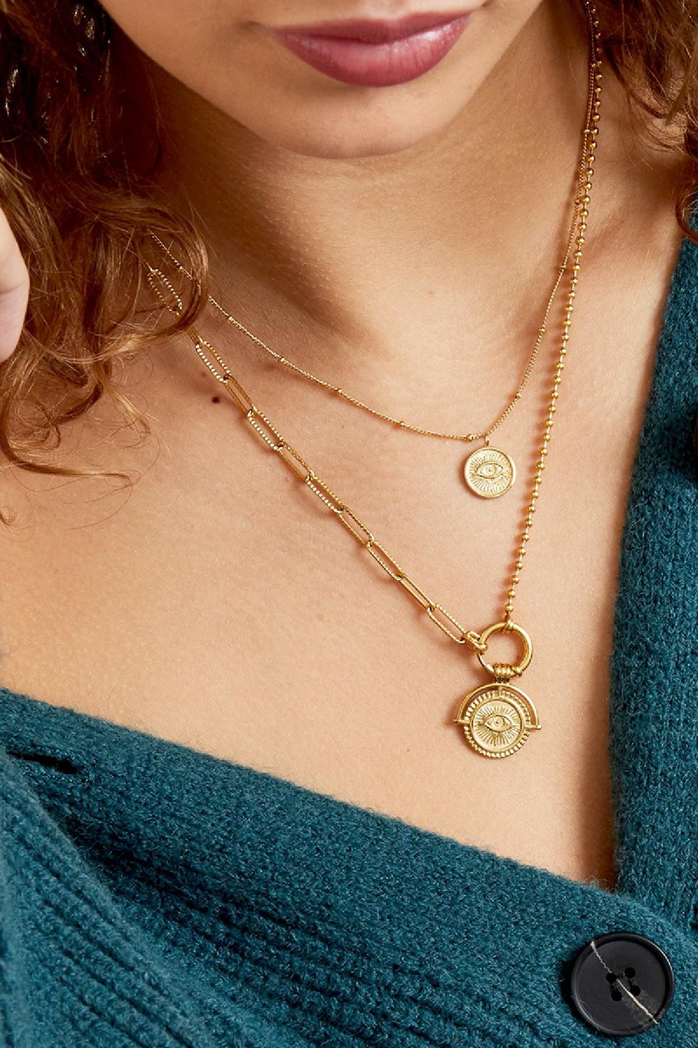 Ketting Nadia Zilver Stainless Steel Afbeelding2