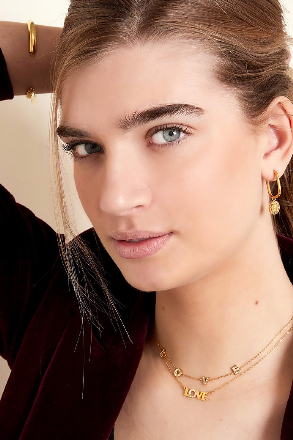 Liebe Halskette aus Edelstahl  Bild2