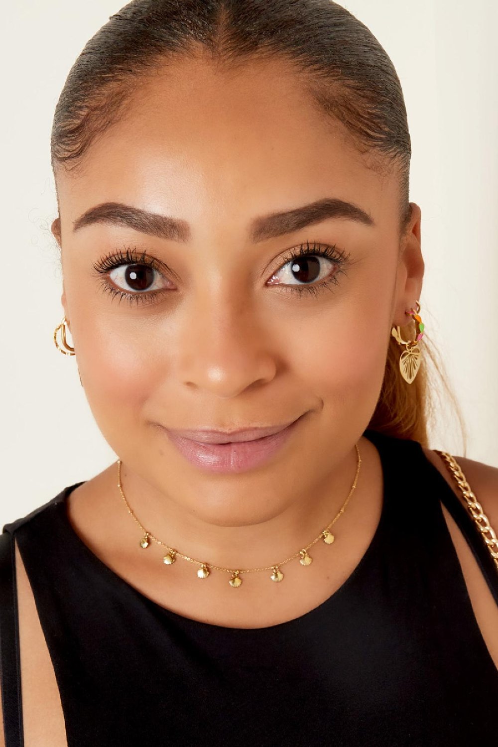 Dangling shells necklace - Beach collection Silver Color Stainless Steel Picture2