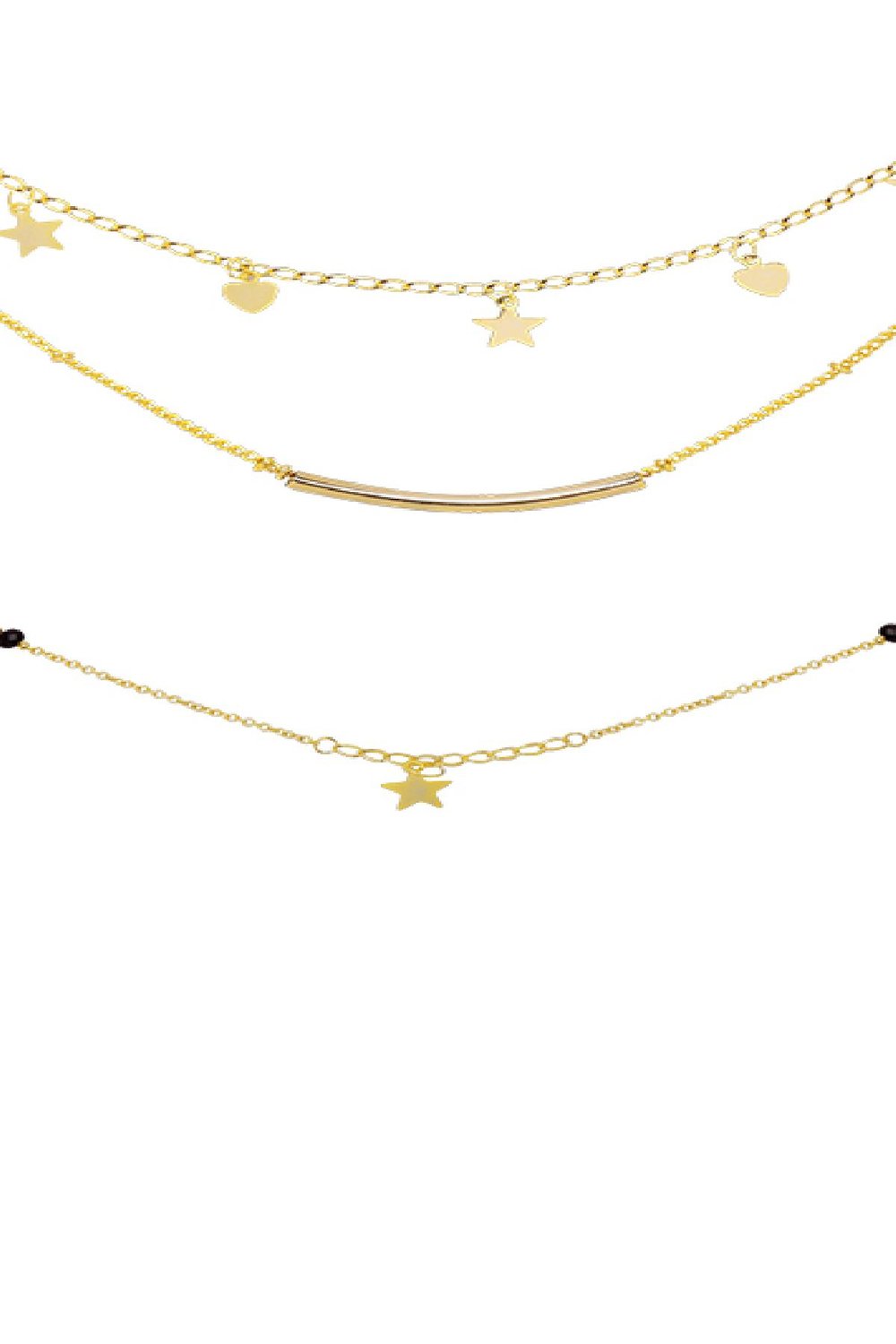 Necklace Famous Star Couleur or Plaqué or Image4