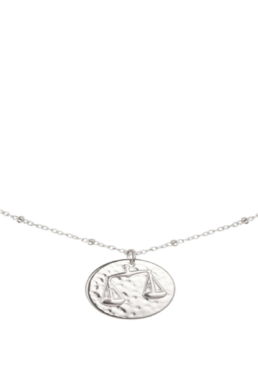 Ketting Constellation - Weegschaal Zilver Stainless Steel Afbeelding3