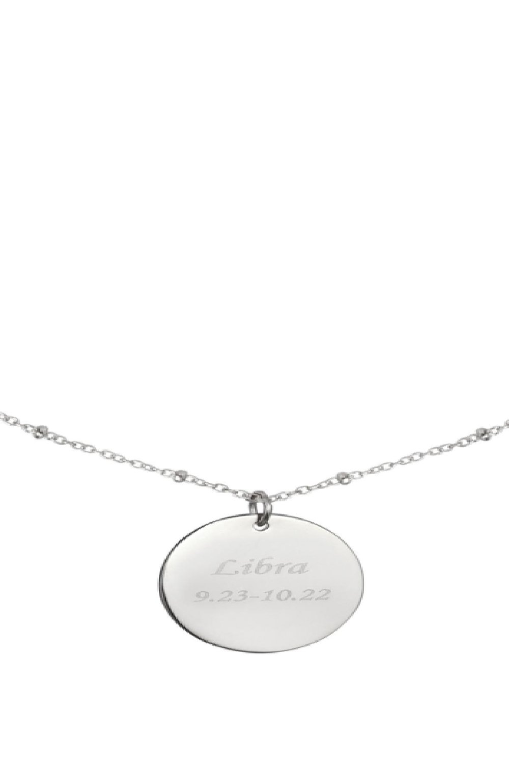 Ketting Constellation - Weegschaal Zilver Stainless Steel Afbeelding2