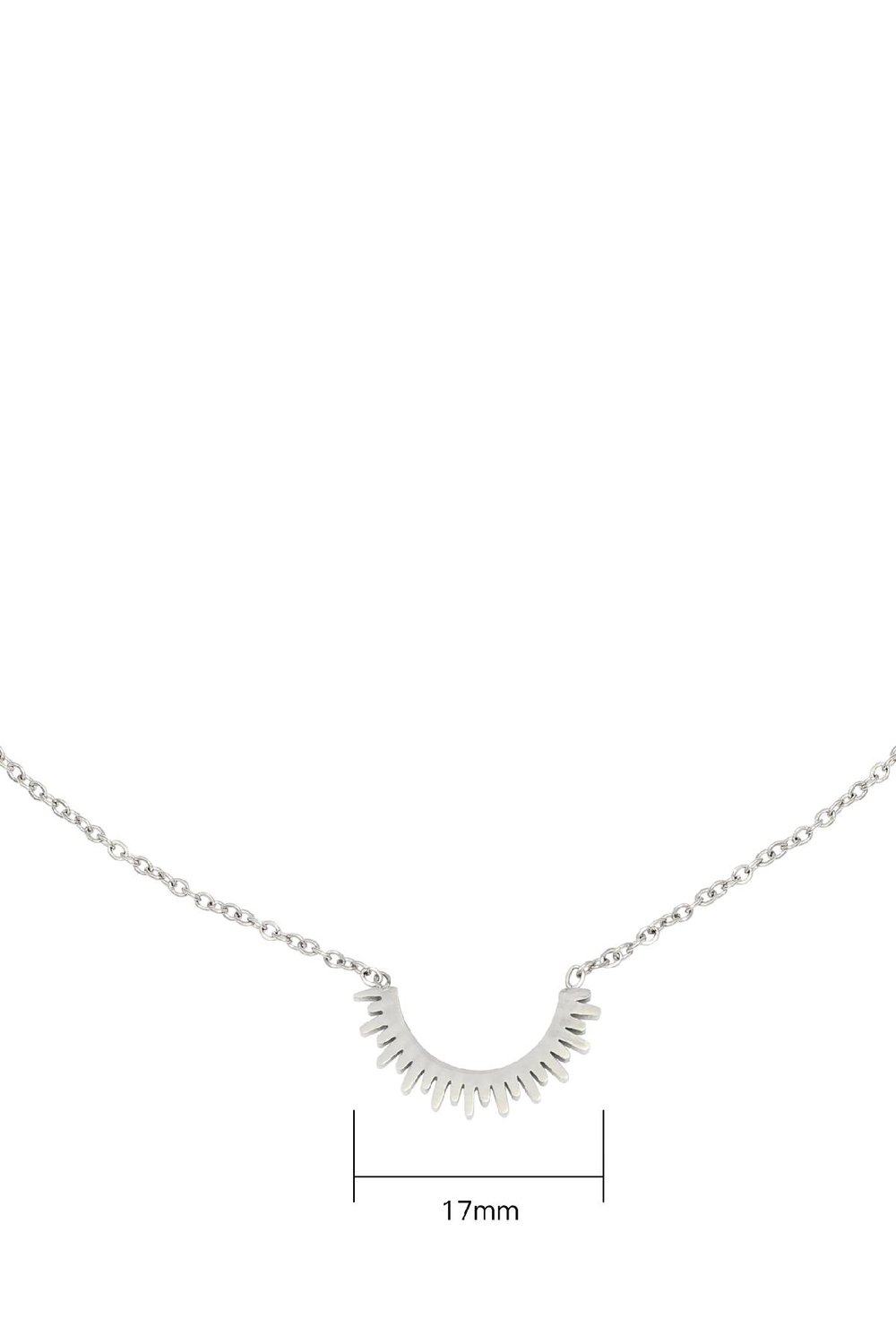 Ketting Few Sun Rays Zilver Afbeelding2