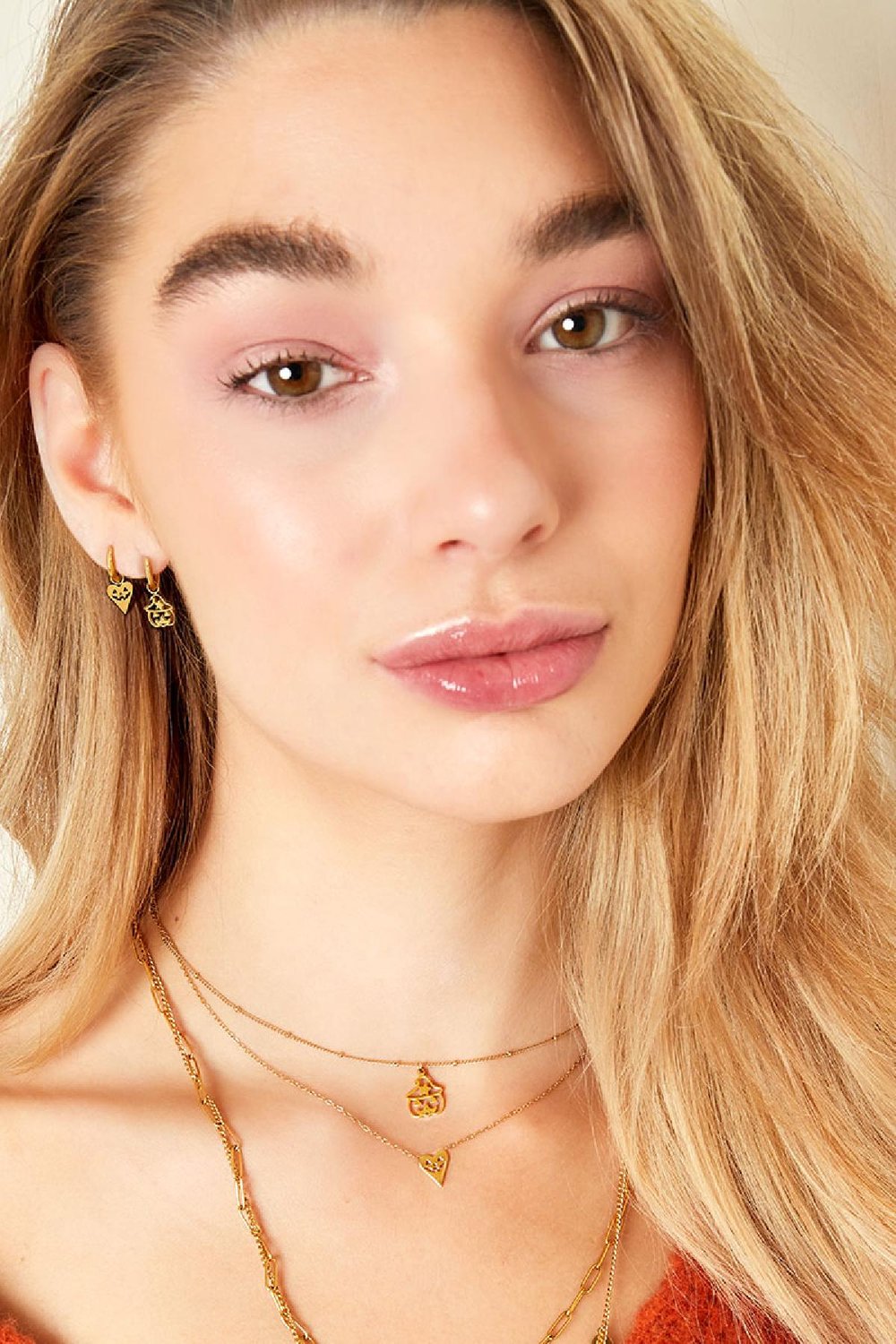 collar de acero inoxidable pequeña calabaza  Imagen2