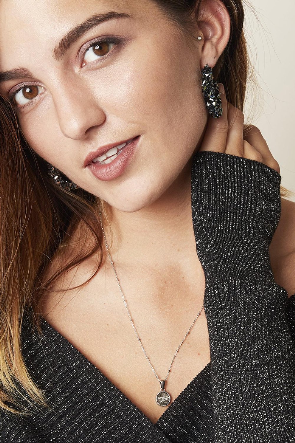 Ketting Cute Quote Zilver Stainless Steel h5Afbeelding3