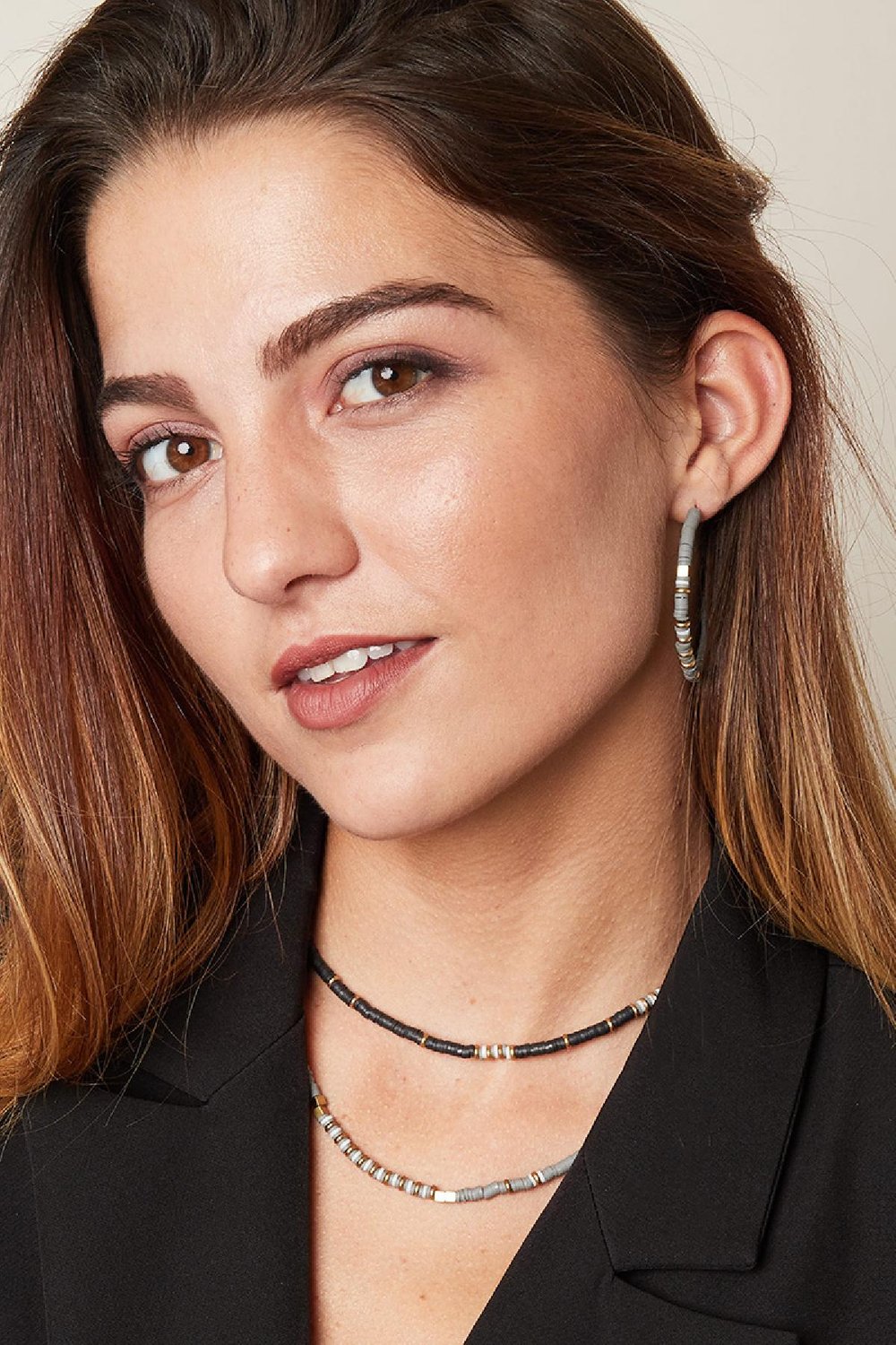 Halskette Brilliant Beads Grün Kupfer h5Bild4