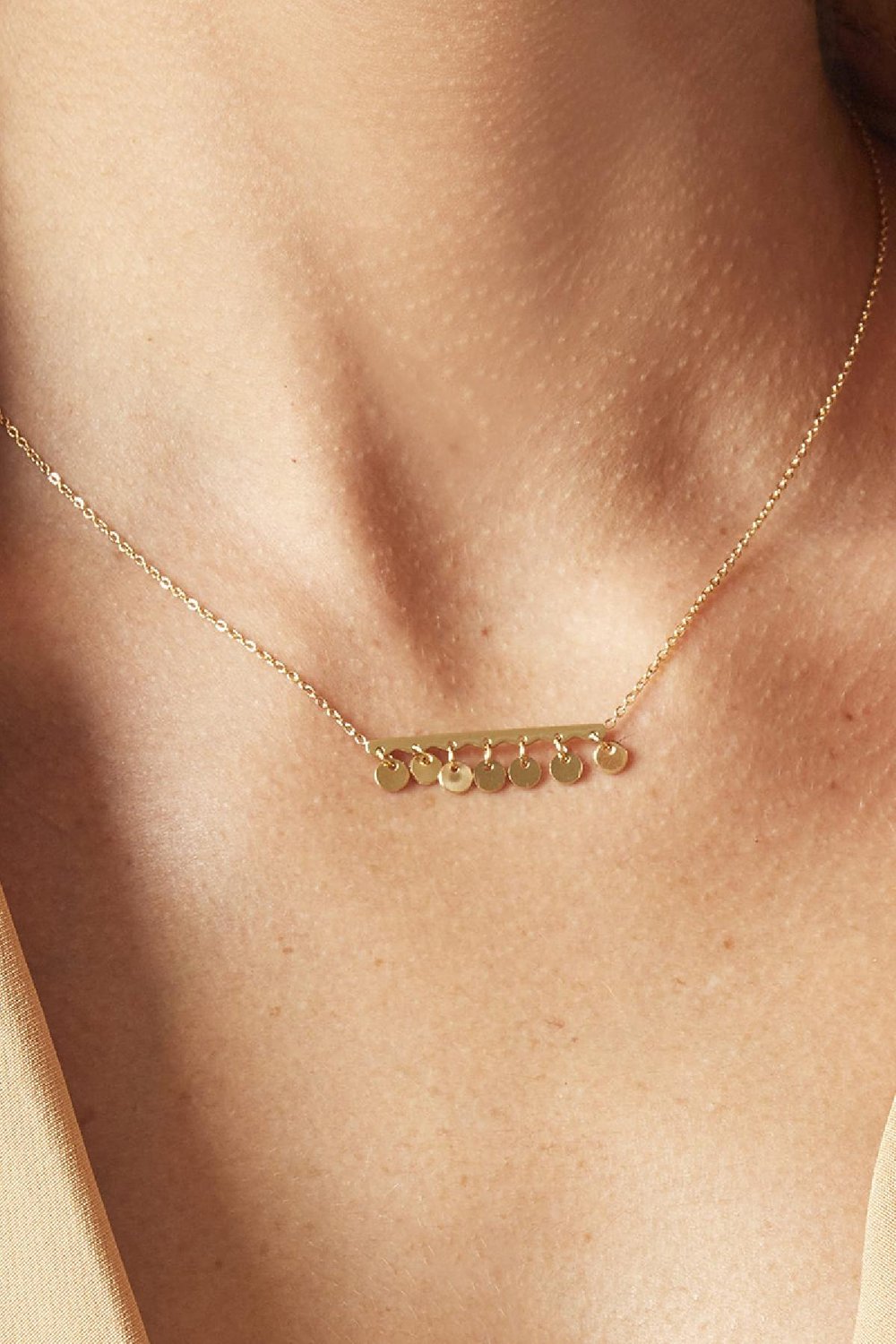 Collana Confetti Silver Color Stainless Steel h5Immagine4